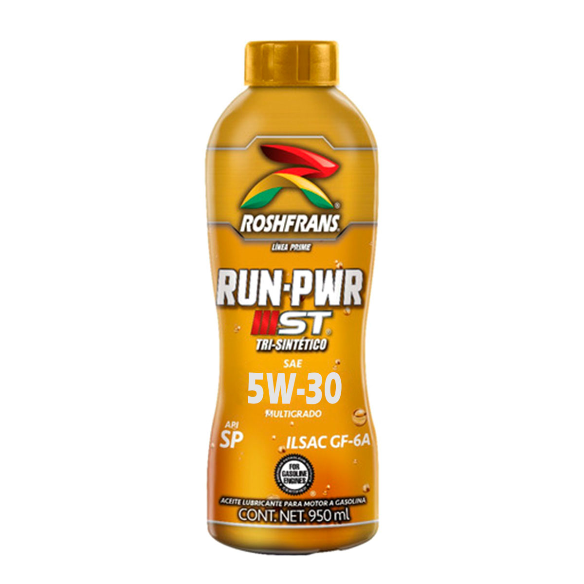Aceite 0W-20 RUN-PWR Tri-Sintético API SP ROSHFRANS | ParMotors